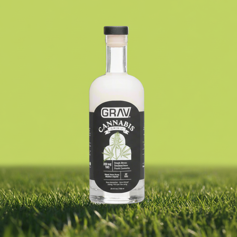 GRAV® Cannabis Spirit: Black Label - 750 ml Bottle