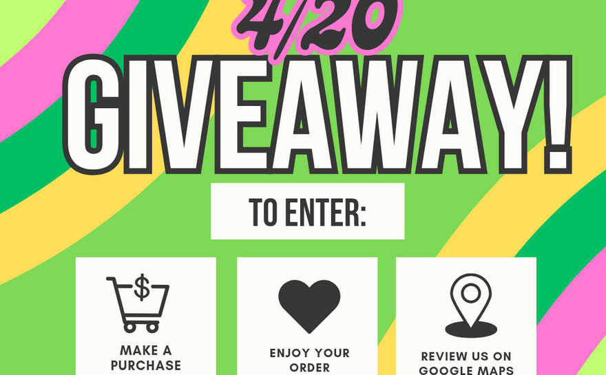 4/20 Giveaway