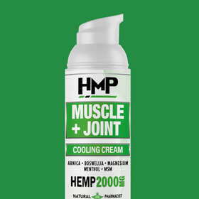 HEMP CREAM – MUSCLE & JOINT – 2000MG (2.1oz)