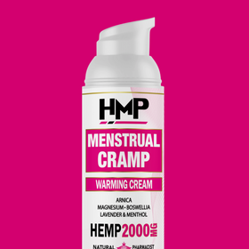 HEMP CREAM (HMP Brand) – MENSTRUAL CRAMP – 2000MG (2.1oz)