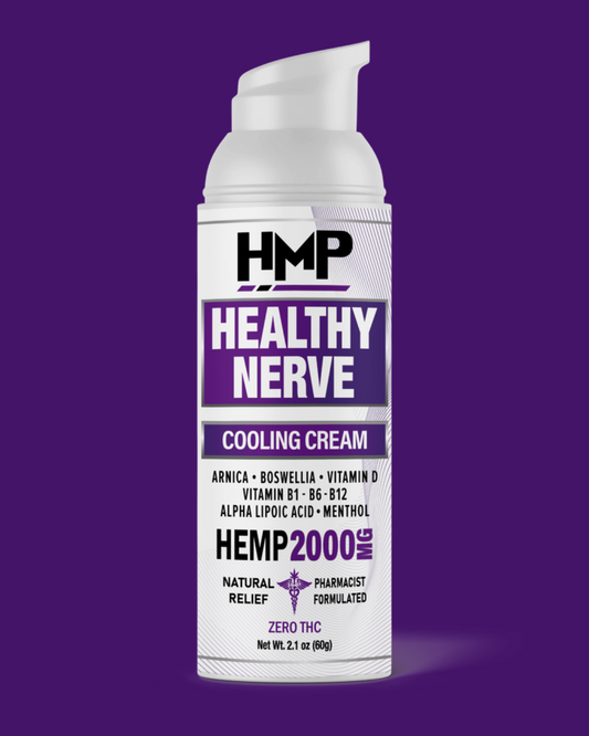 HEMP CREAM – HEALTHY NERVE – 2000MG (2.1oz)