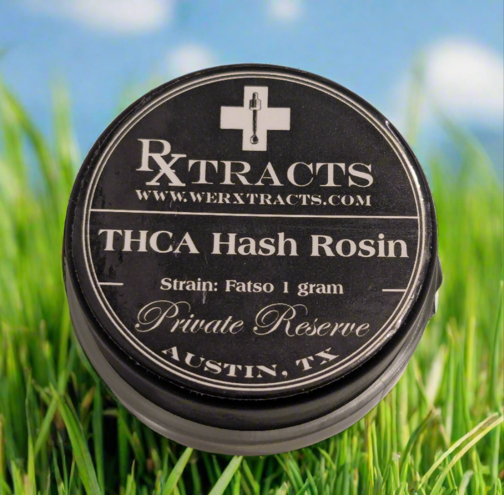 RXtracts - THCA Hash Rosin