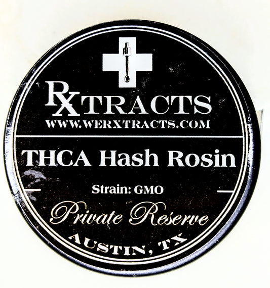 GMO - THCA Hash Rosin