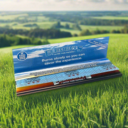 Elements King Size Wide Ultra Thin Rice Papers