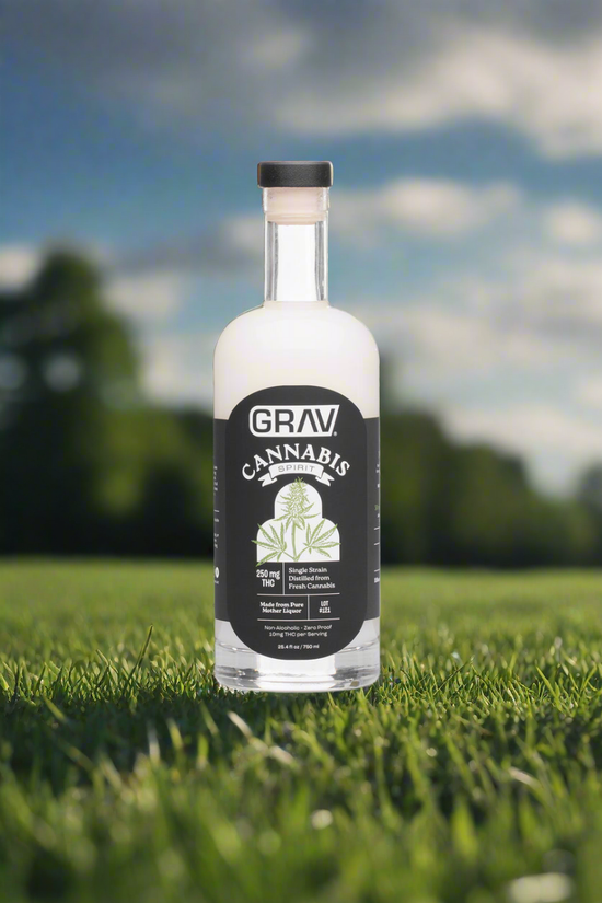GRAV® Cannabis Spirit: Black Label - 750 ml Bottle