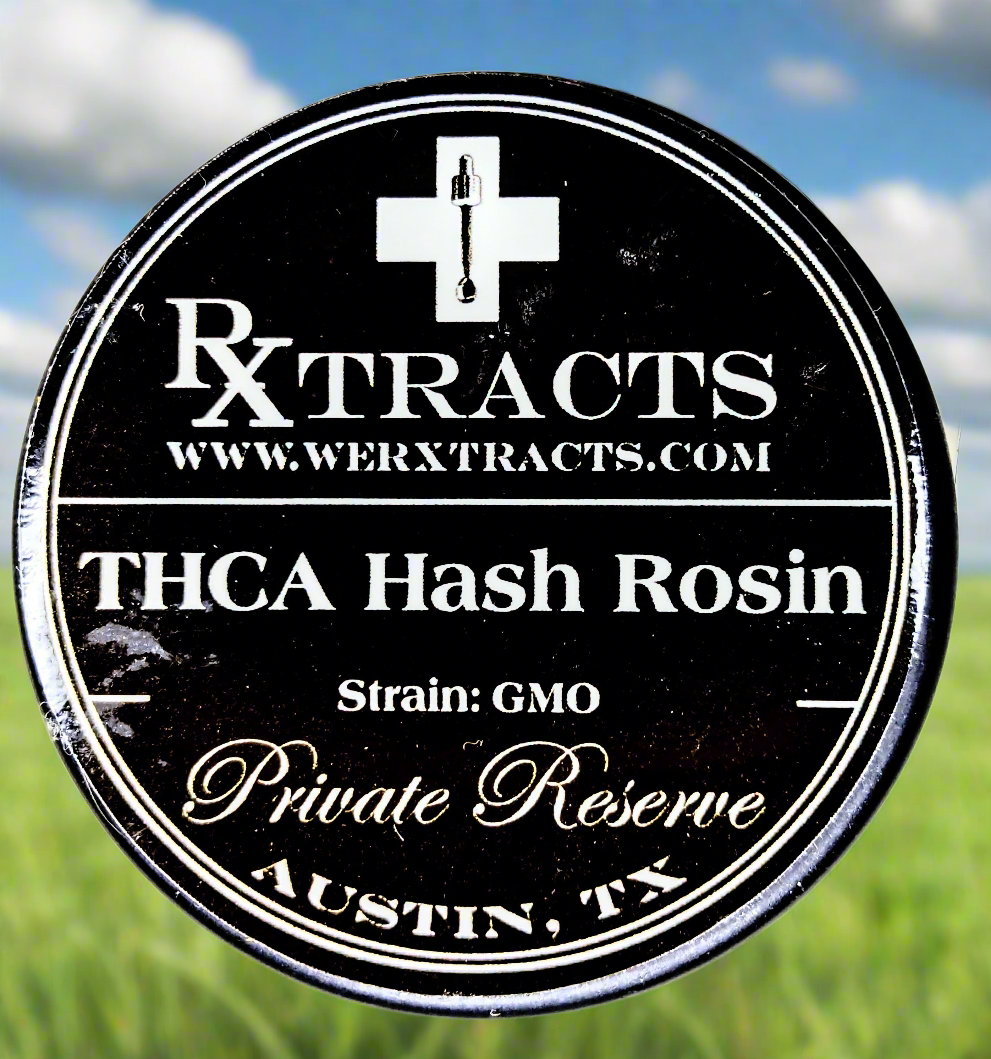 GMO - THCA Hash Rosin