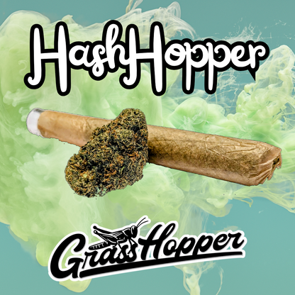 HashHopper - Hemp Flower/Moroccan Hash (Gelato Cake)