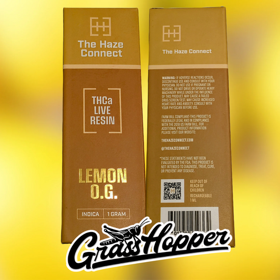 Live Resin Dispo Vape - Lemon OG