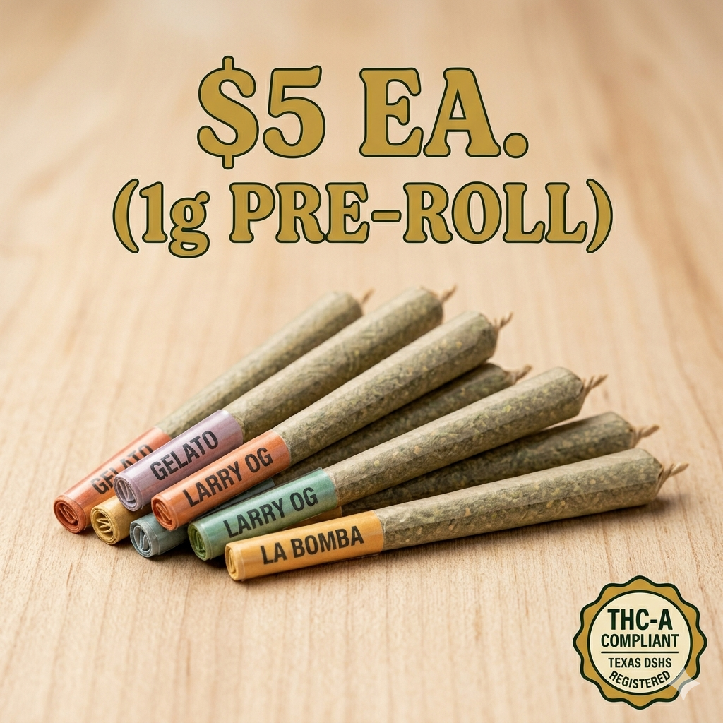 $5 Pre-Rolls - Type 1 Flower